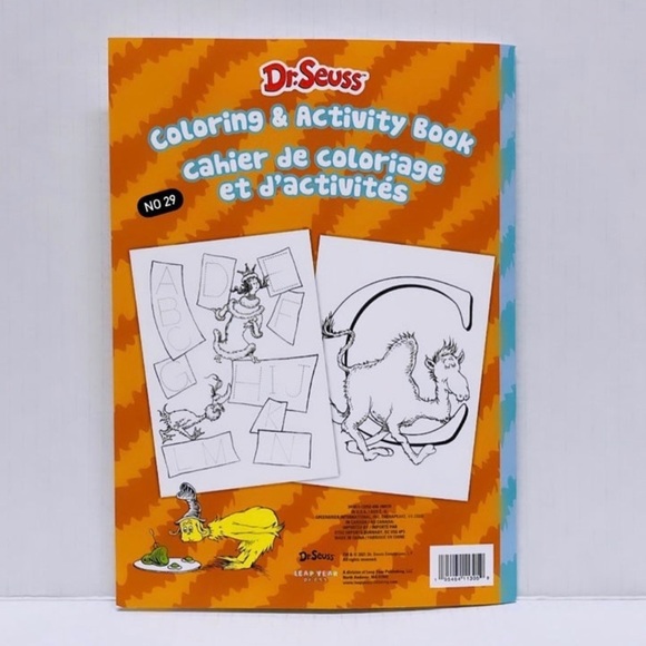 Dr. Seuss Green Eggs and Ham coloring & activity Book with crayons - Picture 2 of 10